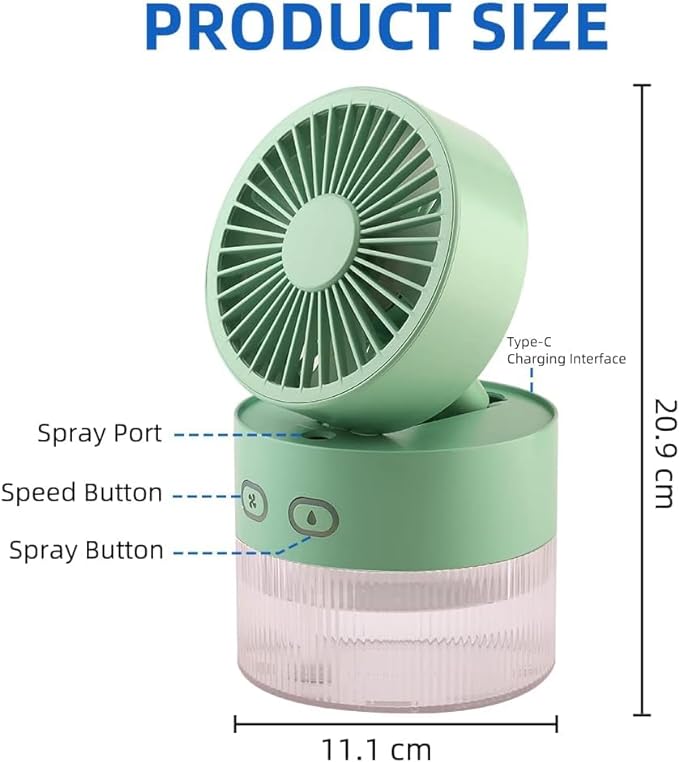 Portable Misting Fan