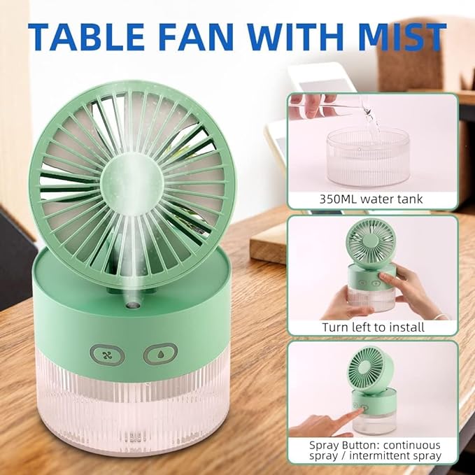 Portable Misting Fan